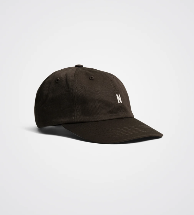 Norse Projects  Twill Sports Cap Espresso