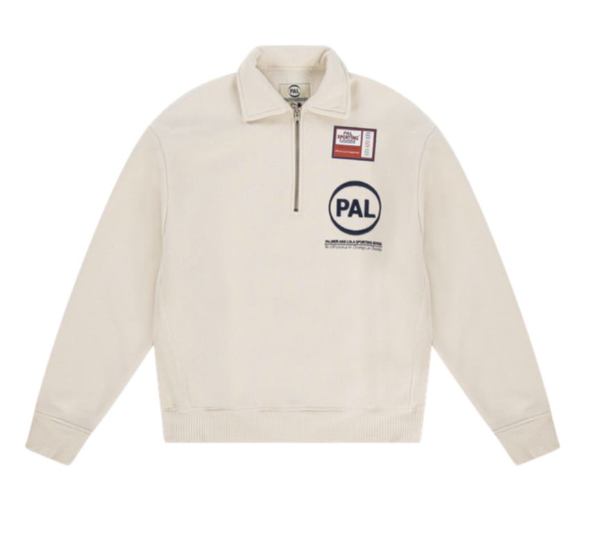 PAL Sporting Goods PAL Company Half Zip Marshmallow