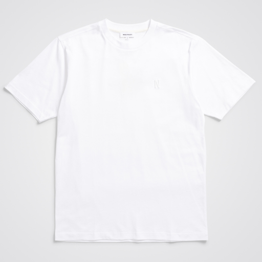 Norse Projects  Johannes Organic N Logo T-shirt White