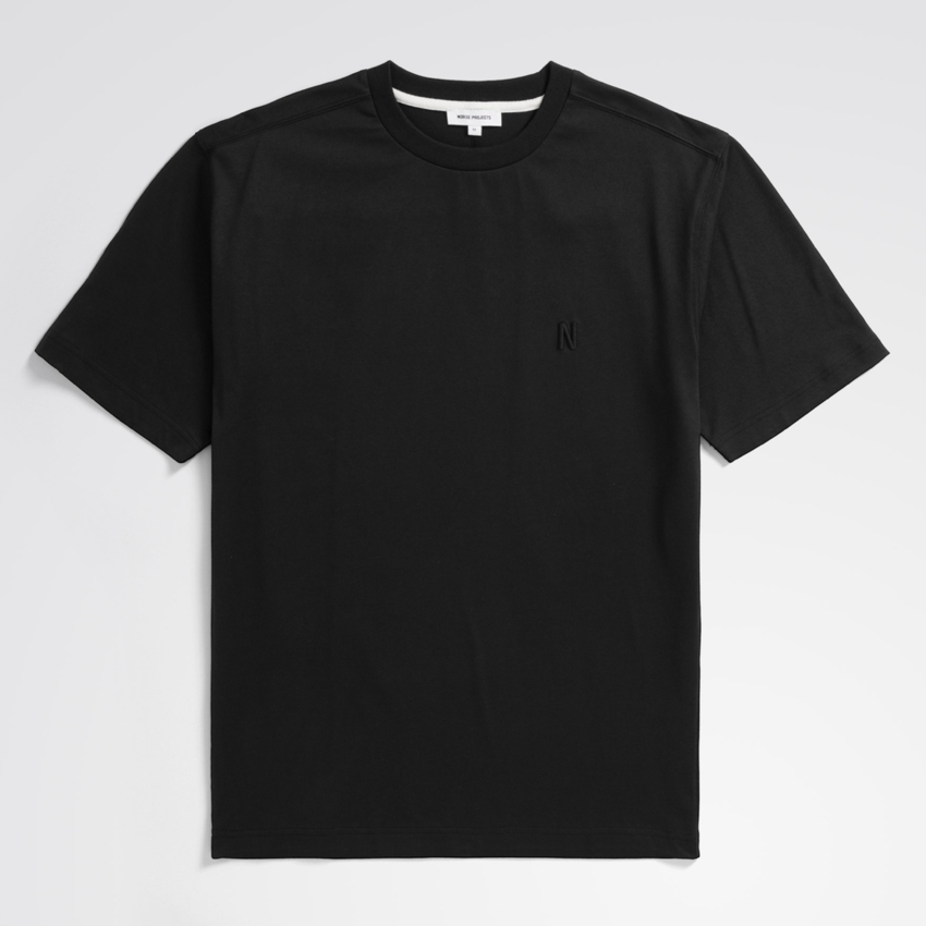 Norse Projects  Johannes Organic N Logo T-shirt Black