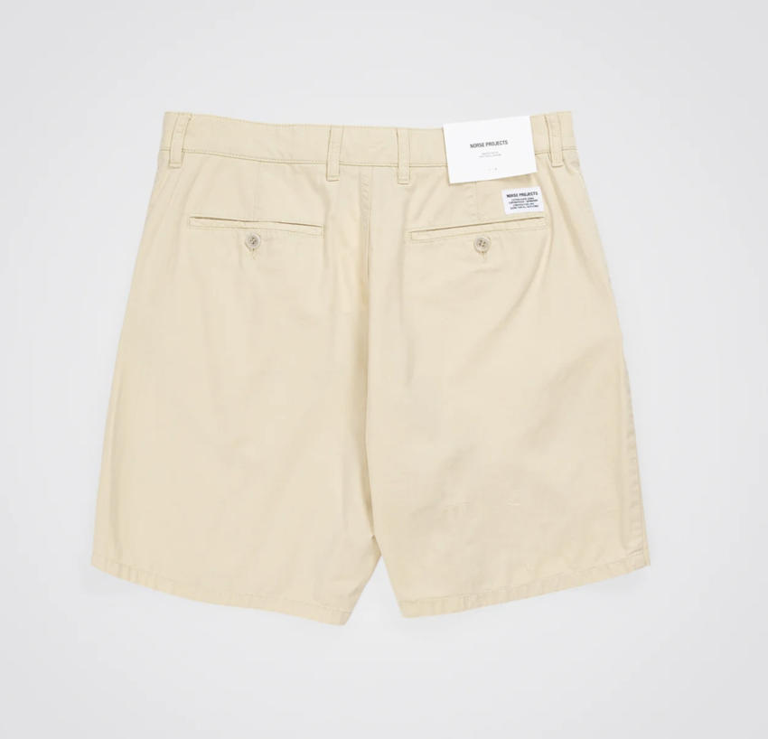 Norse Projects   Aros Regular Light Shorts Oatmeal