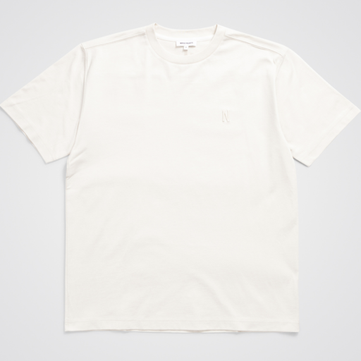 Norse Projects  Johannes Organic N Logo T-shirt Lucid White