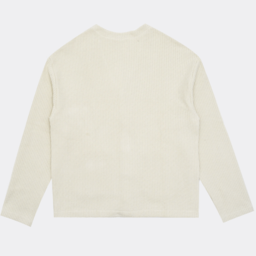 Hester Fancy Knit Sweat Dusty Sand