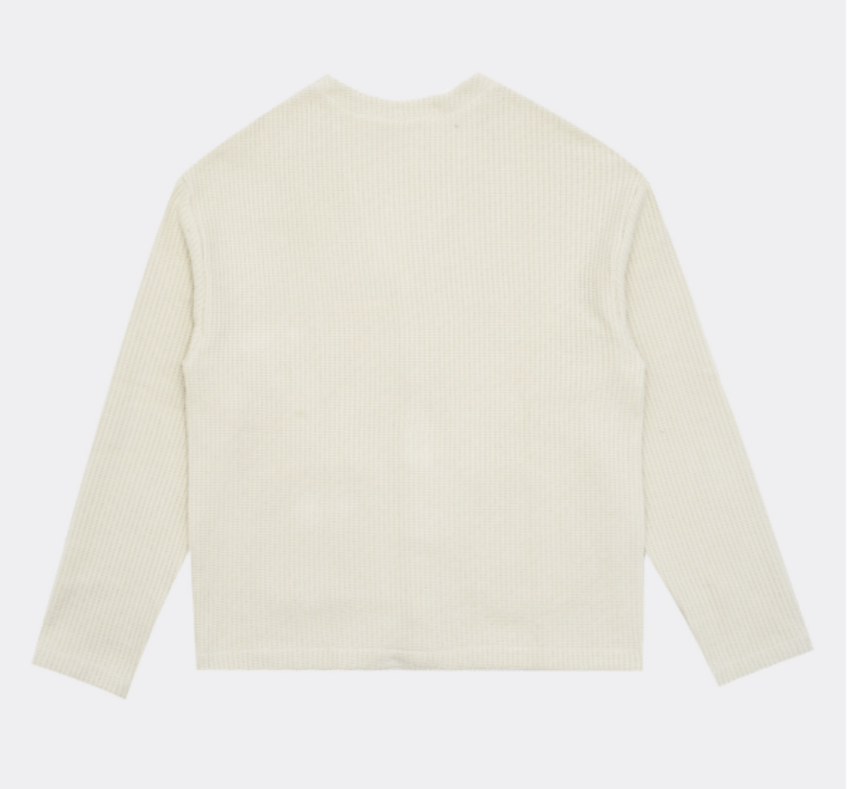 Hester Fancy Knit Sweat Dusty Sand
