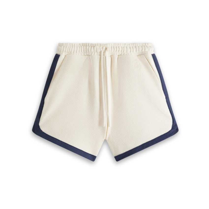 Drôle de Monsieur Pique Shorts Cream