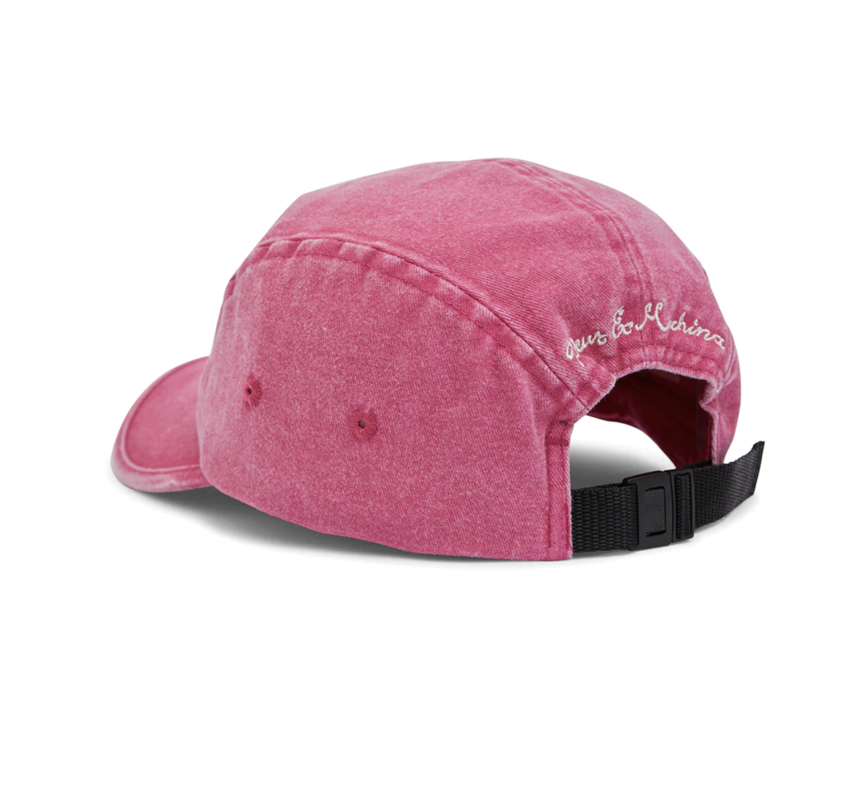 Deus Ex Machina Leisure 5 Panel Cap Raspberry