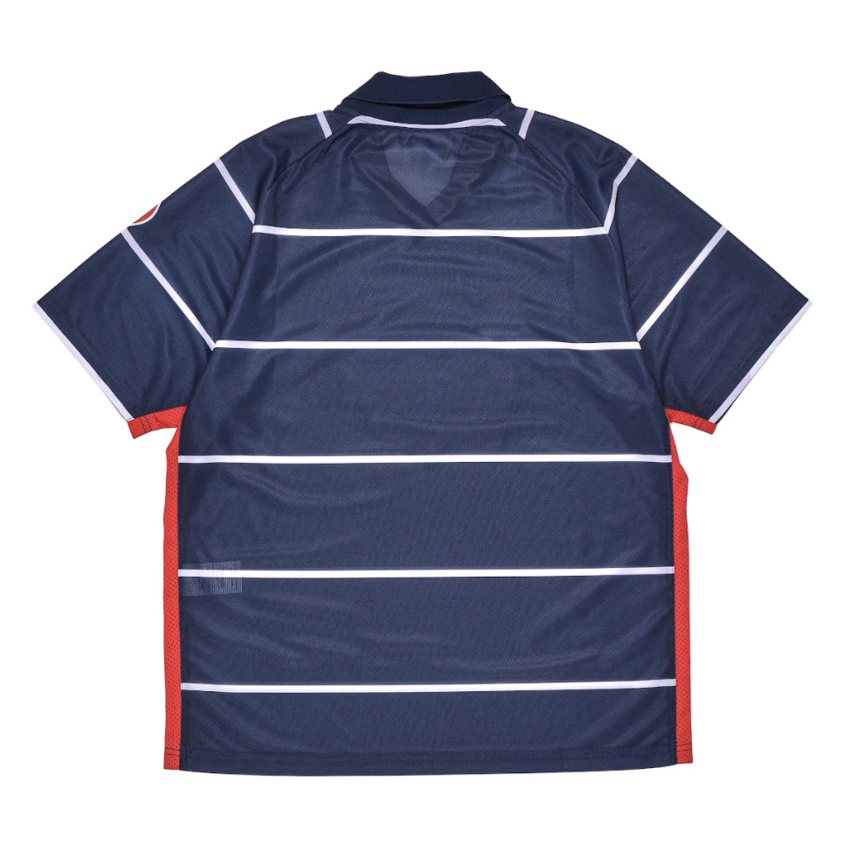 POP Trading Company Striped Sportif Tee Navy