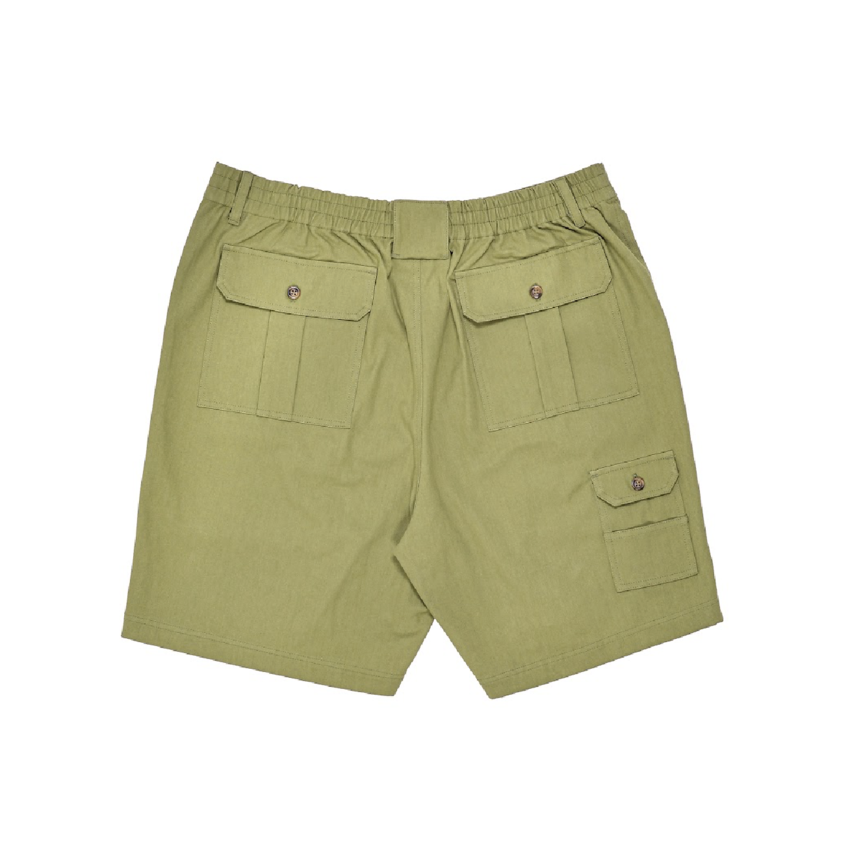 POP Trading Company Pocket Short Loden Green