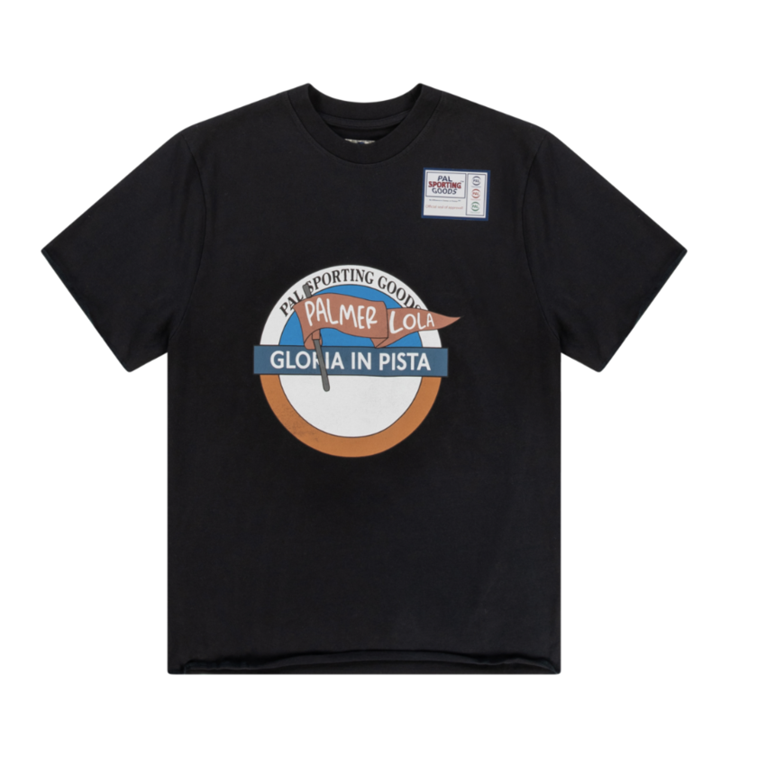 PAL Sporting Goods PAL Gloria In Pista Souvenir T-shirt Black