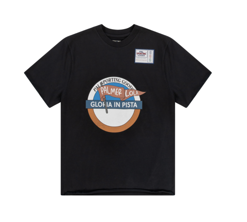 PAL Sporting Goods PAL Gloria In Pista Souvenir T-shirt Black