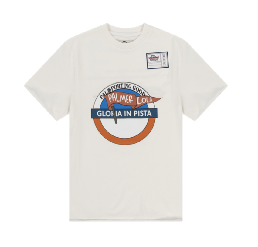 PAL Sporting Goods PAL Gloria In Pista Souvenir T-shirt White