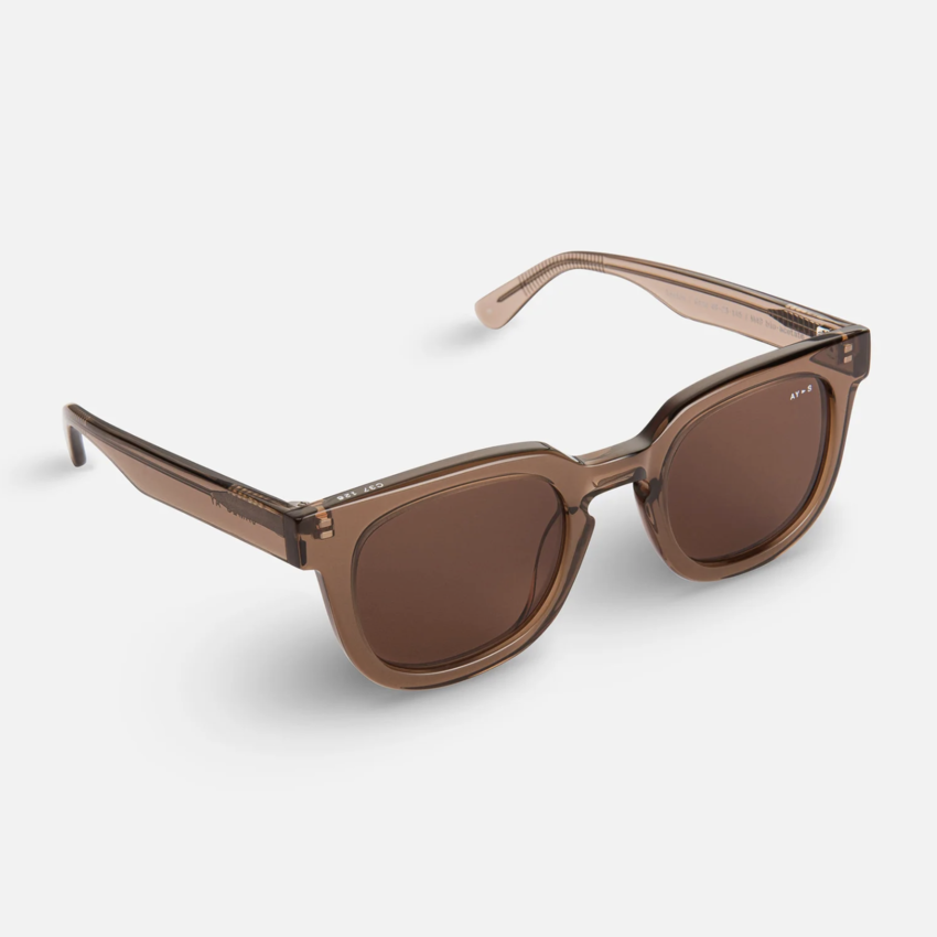 James Ay Vision Transparant Coffee Brown