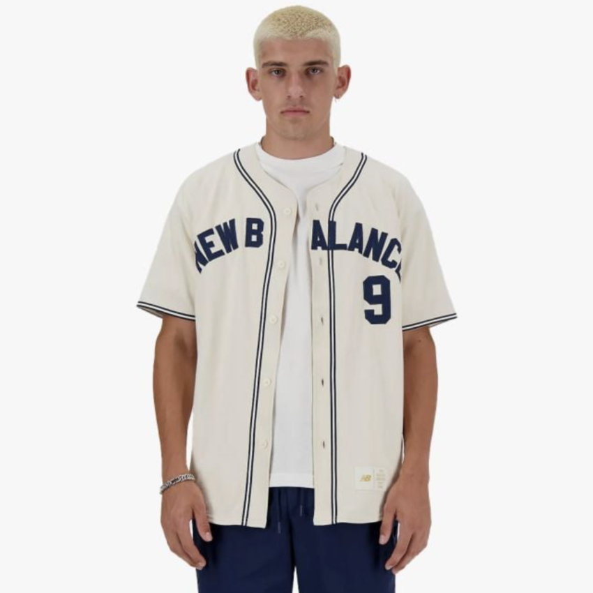 New Balance Greatest Hits Baseball Jersey Ecru