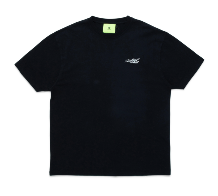 New Amsterdam Surf Association  Shark Tee Black