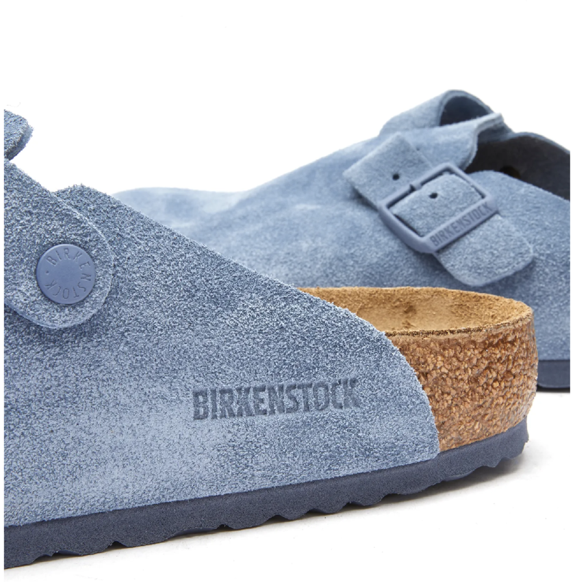 Birkenstock Boston Suede Elemental Blue