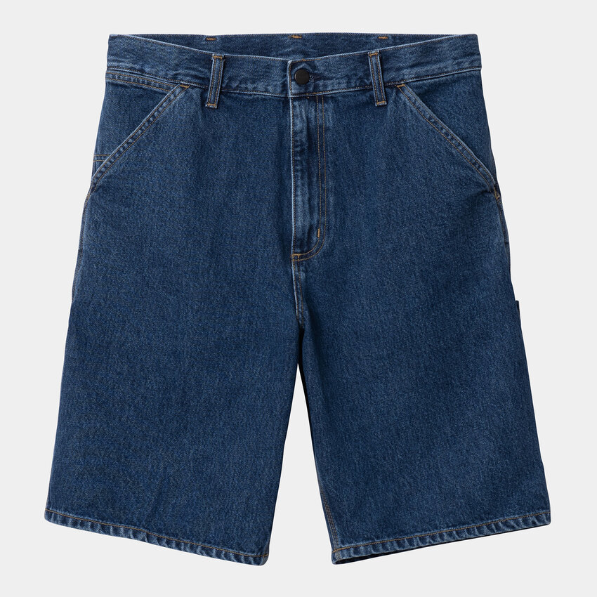 Carhartt WIP Single Knee Short Blue Stone Washed