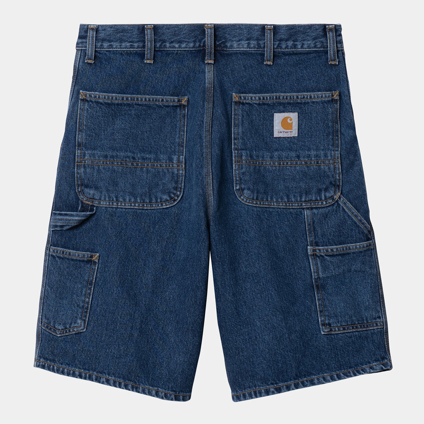 Carhartt WIP Single Knee Short Blue Stone Washed