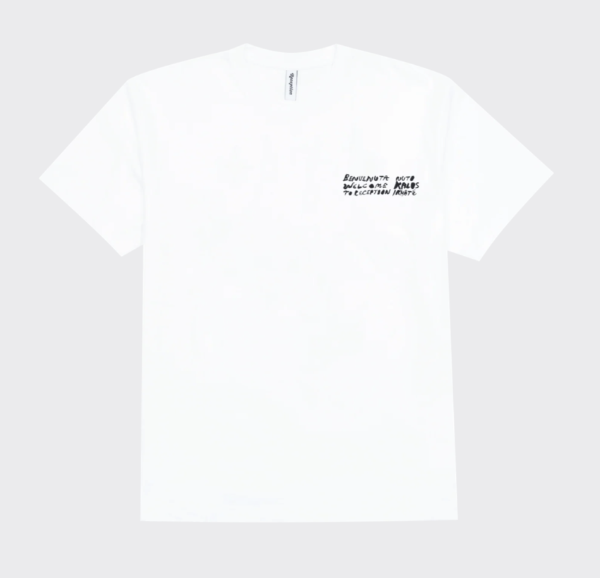 Reception Clothing SS Khalos Tee White