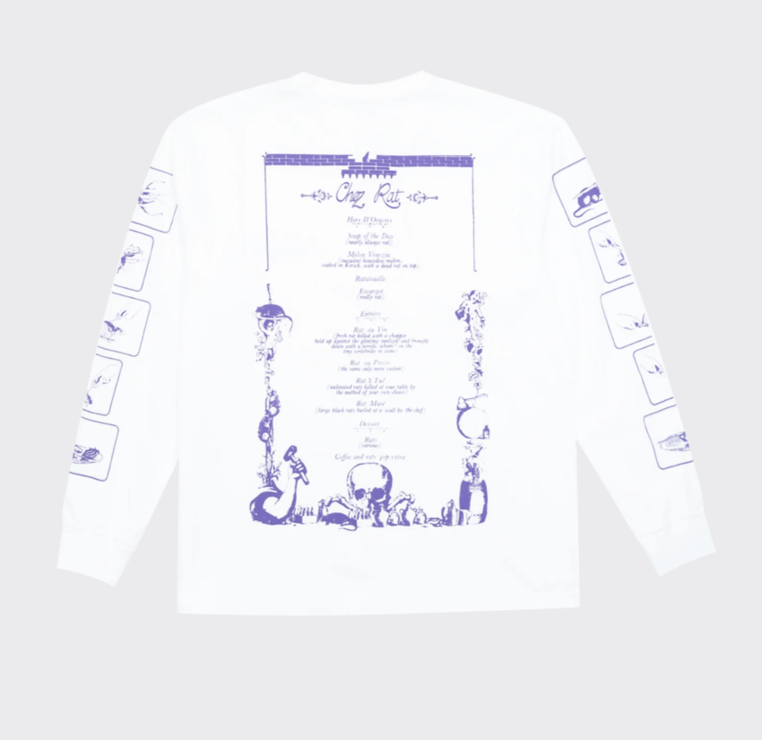 LS Chez Rat Tee White