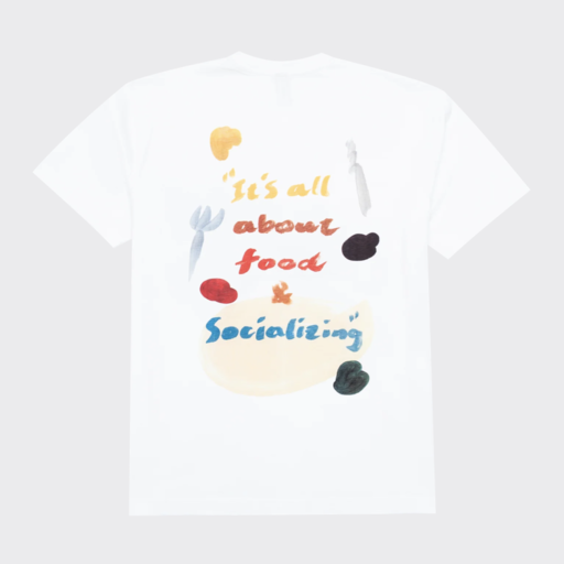 SS Food Tee White