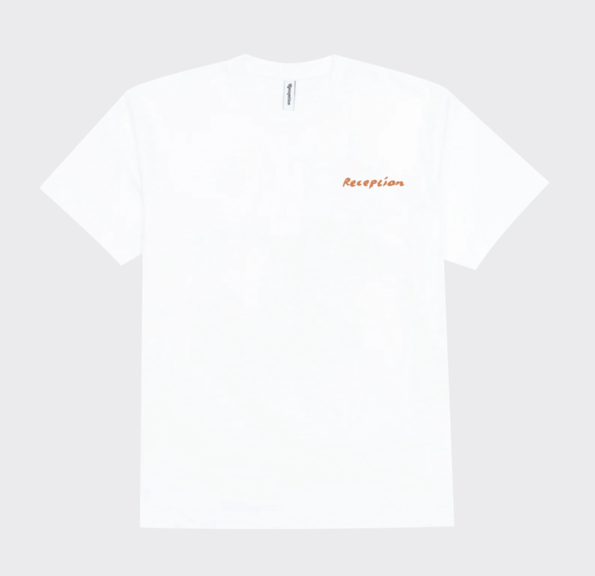 Reception Clothing SS Food Tee White