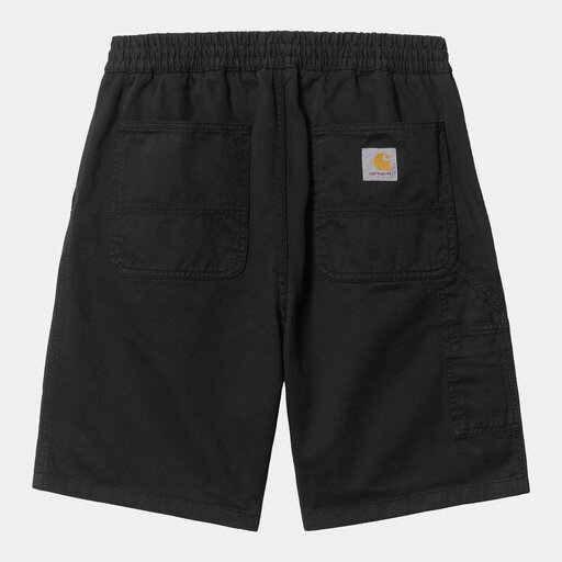 Carhartt WIP Flint Short Black Garment Dyed