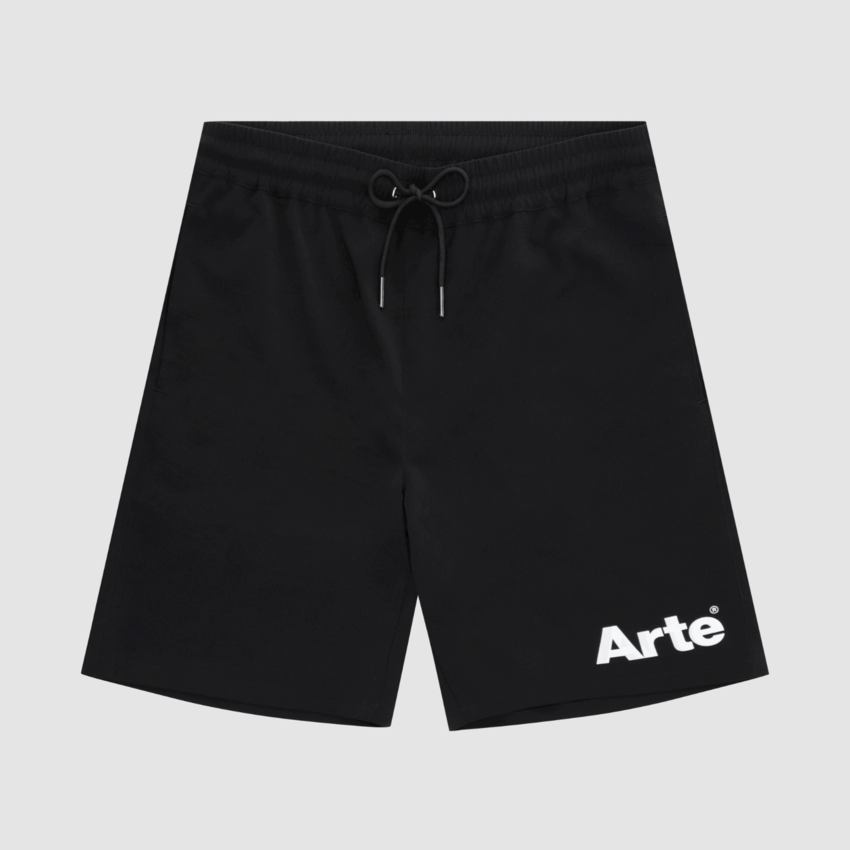 ARTE Antwerp Samuel Logo Shorts Black