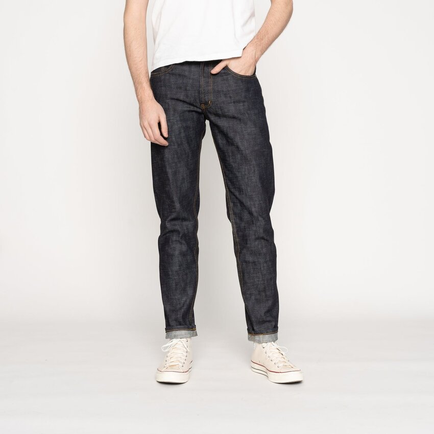 Naked & Famous Denim Easy Guy Chinese New Year Indigo