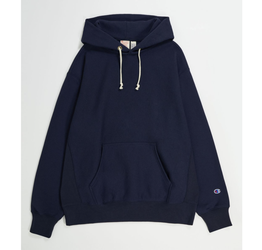 Champion Reverse Weave Reverse Weave Hooded Sweatshirt Dark Navy