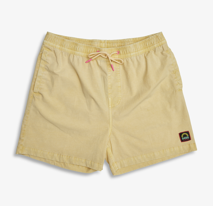 Deus Ex Machina Sandbar Acid Short Mimosa Gold