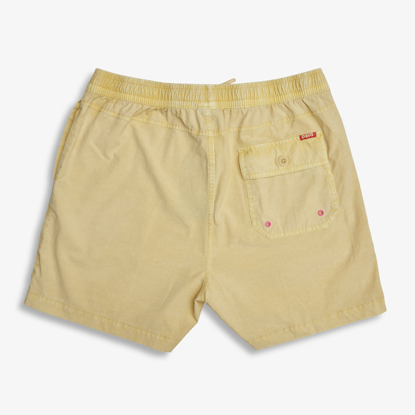 Deus Ex Machina Sandbar Acid Short Mimosa Gold