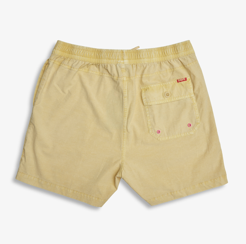 Deus Ex Machina Sandbar Acid Short Mimosa Gold