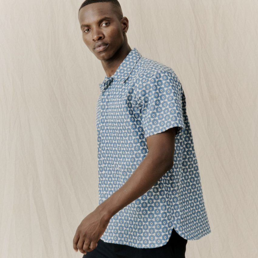 Libertine Libertine Carbon Shirt 3438 Dusty Blue