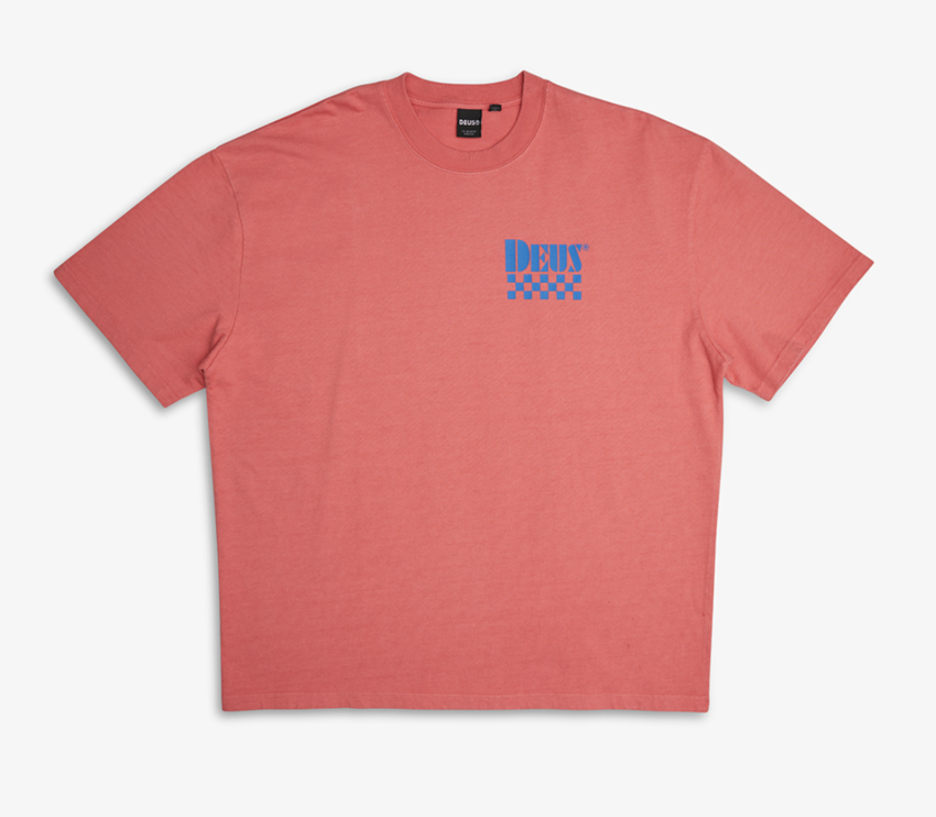 Deus Ex Machina Trip Tee Raspberry