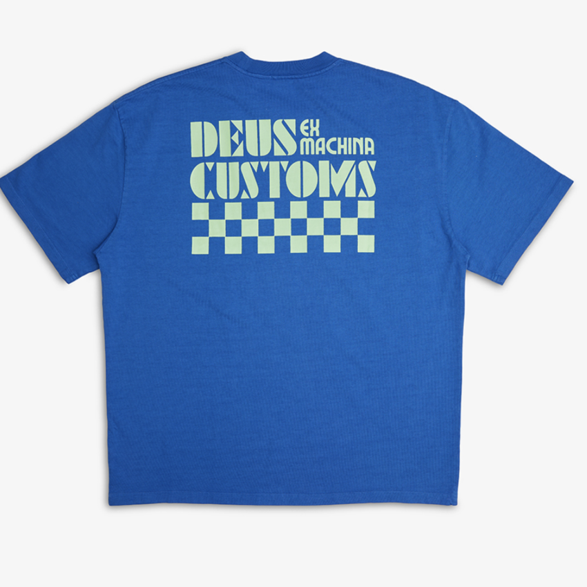 Deus Ex Machina Trip Tee Blue