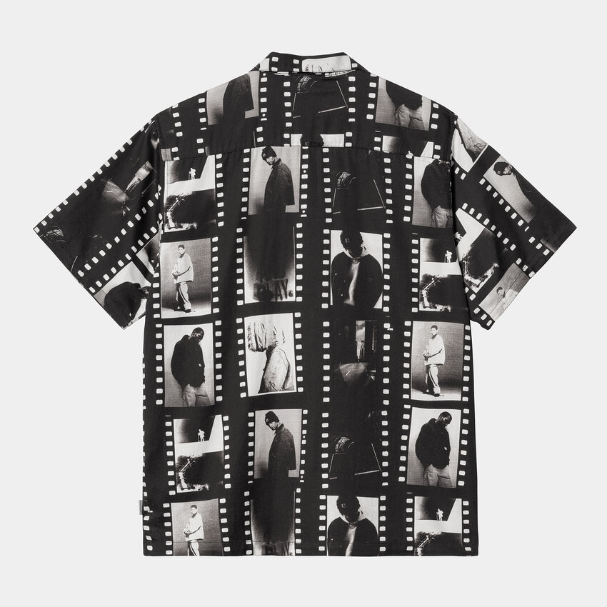 Carhartt WIP S/S Photo Strip Shirt Black/White