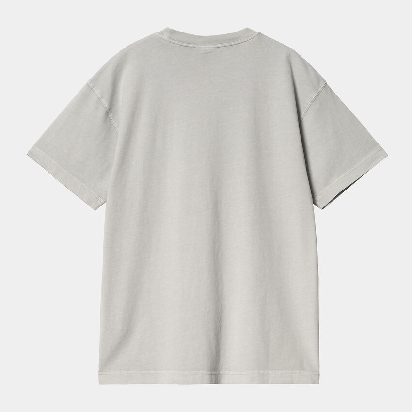 Carhartt WIP S/S Nelson T-Shirt Sonic SIlver Garment Dyed