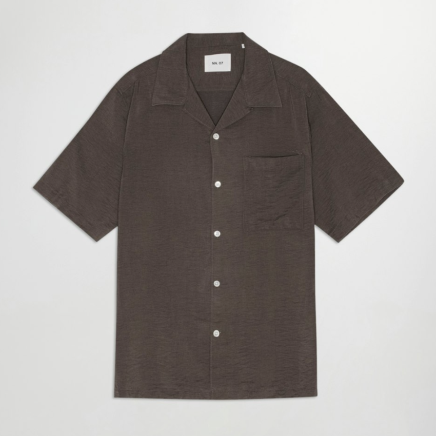 NN07 Julio SS Shirt 5971 Demitasse