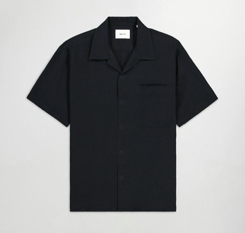 NN07 Julio SS Shirt 5971 Black