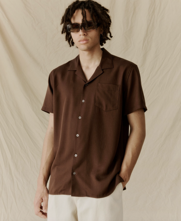 Libertine Libertine Cave Shirt 2343 Brown