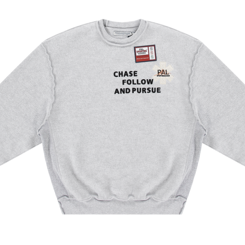 PAL Sporting Goods CFA Inside Out Crewneck Light Gray