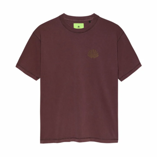 New Amsterdam Surf Association  Logo Tee Washed Vineyard Wine