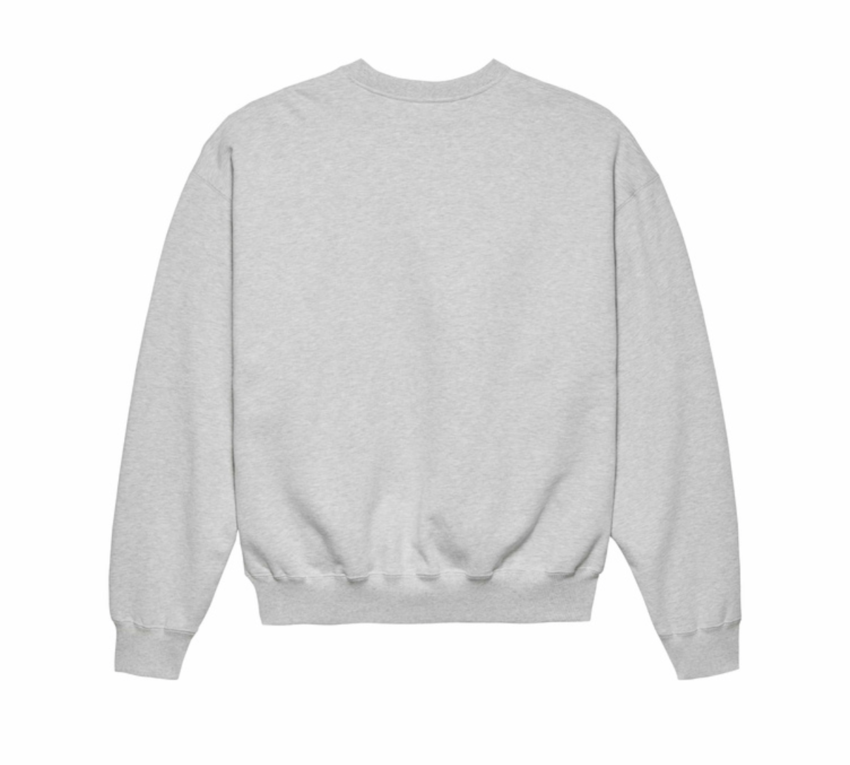 New Amsterdam Surf Association  Varsity Crewneck Ash