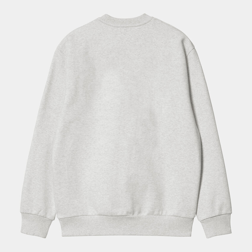 Carhartt WIP Carhartt Sweatshirt Ash Heather/Duck Blue