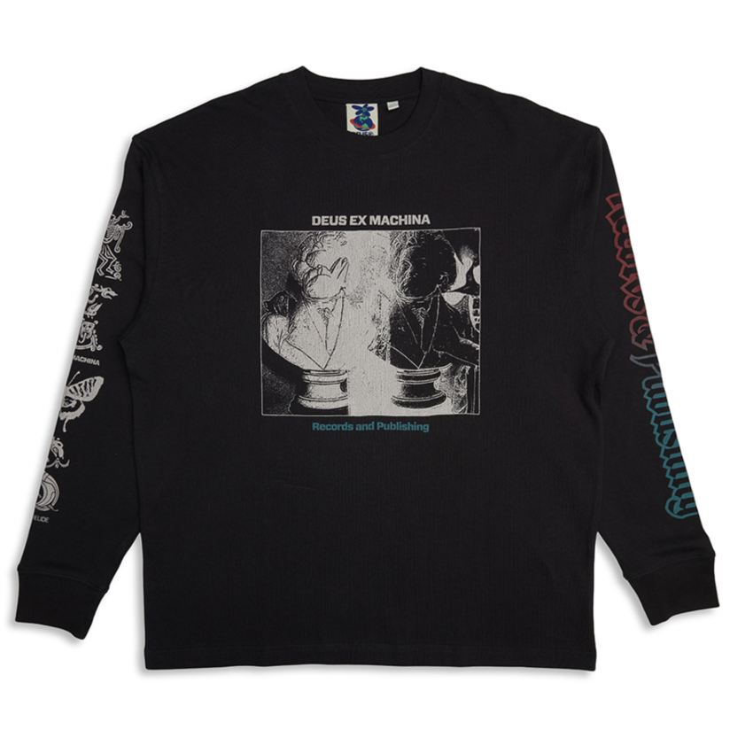 Deus Ex Machina Divine Spark Longsleeve Anthracite