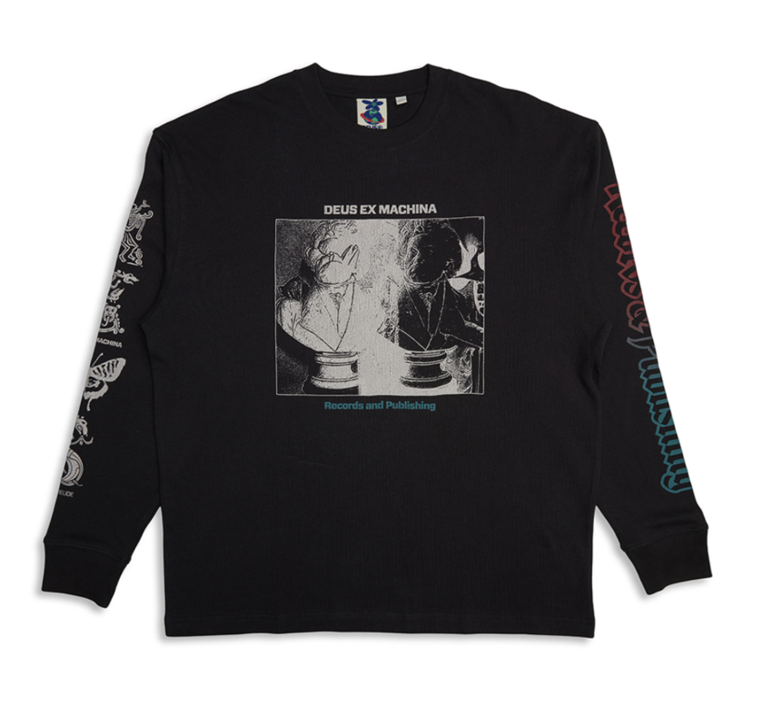 Deus Ex Machina Divine Spare Longsleeve Anthracite