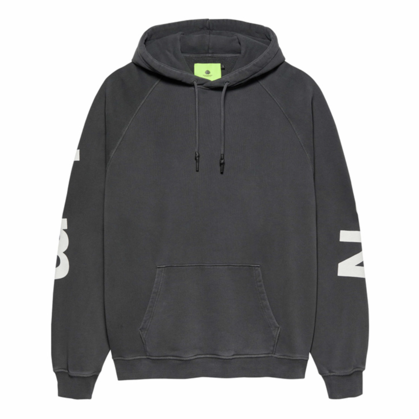 New Amsterdam Surf Association  Logo Line Hoodie Anthracite