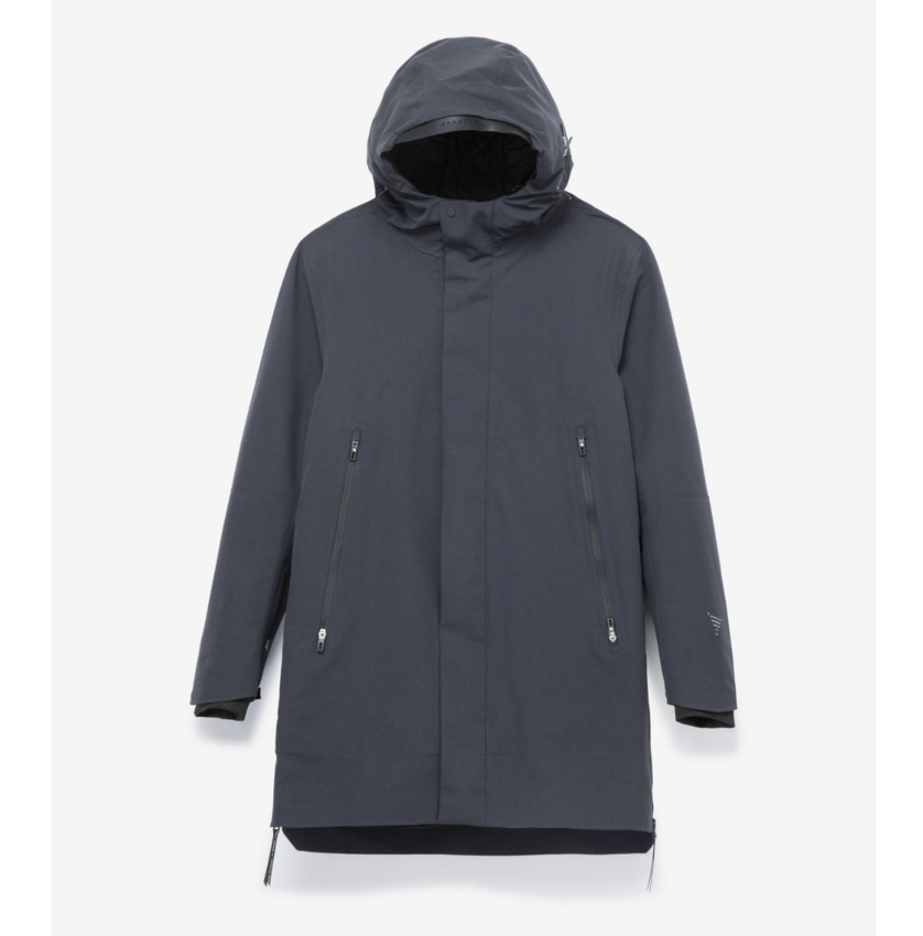 Krakatau QM481 Liner Parka Dark Grey