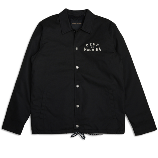 Deus Ex Machina Workshop Coach Jacket Black