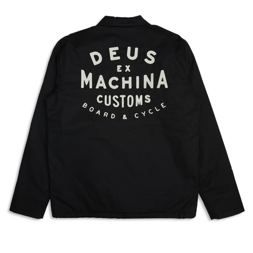 Deus Ex Machina Workshop Coach Jacket Black